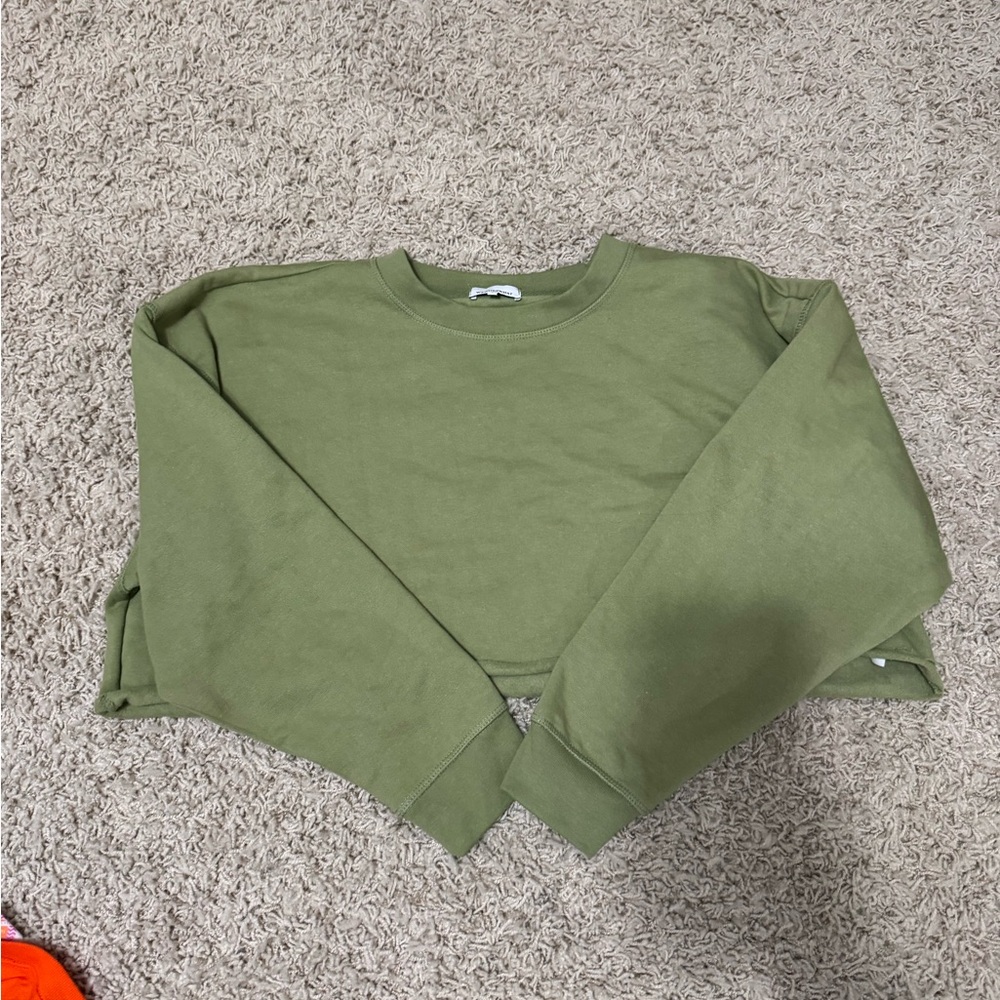 WeWoreWhat Cropped Sweatshirt
